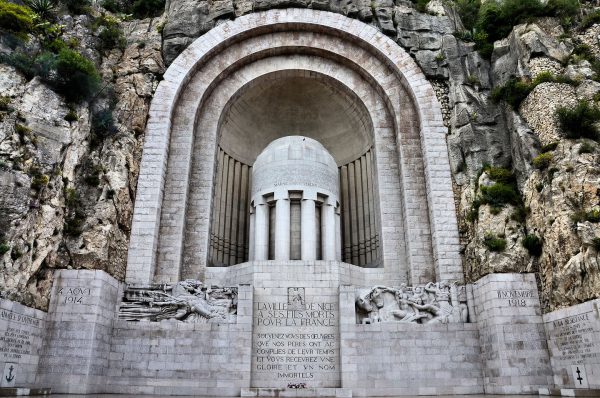 Monument aux Morts War Memorial in Nice, France - Encircle Photos