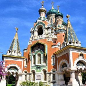 Russian Orthodox St. Nicolas Cathedral in Nice, France - Encircle Photos