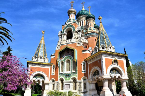 Russian Orthodox St. Nicolas Cathedral in Nice, France - Encircle Photos