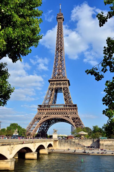 Eiffel Tower, Seine River and Pont d’léna Bridge in Paris, France - Encircle Photos