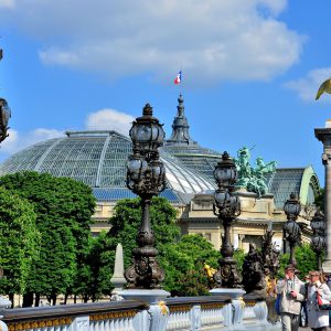 Grand Palais and Pont Alexandre III in Paris, France - Encircle Photos