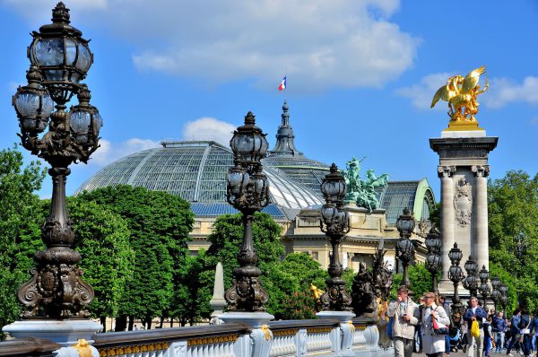 Grand Palais and Pont Alexandre III in Paris, France - Encircle Photos