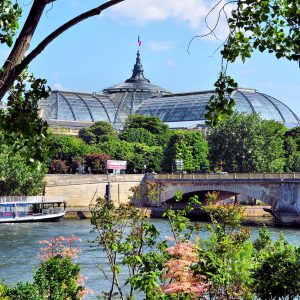 Grand Palais and Seine River in Paris, France - Encircle Photos