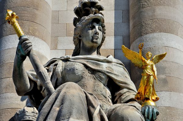 Louis XIV’s France Statue at Pont Alexandre III in Paris, France - Encircle Photos