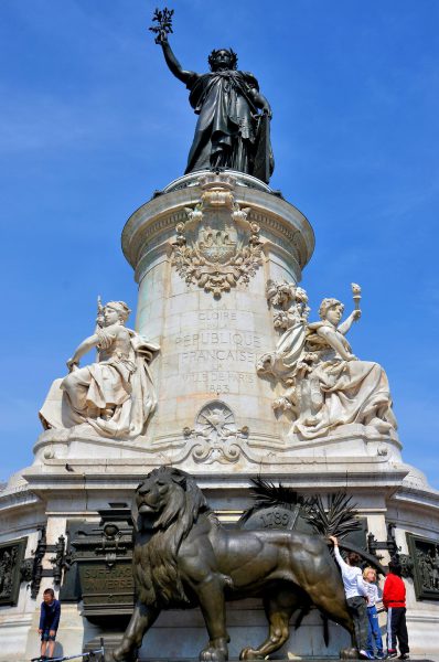 Marianne Statue at Place de la République in Paris, France - Encircle Photos