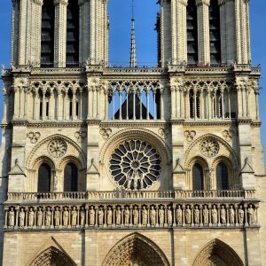 Notre-Dame Cathedral Western Façade in Paris, France - Encircle Photos