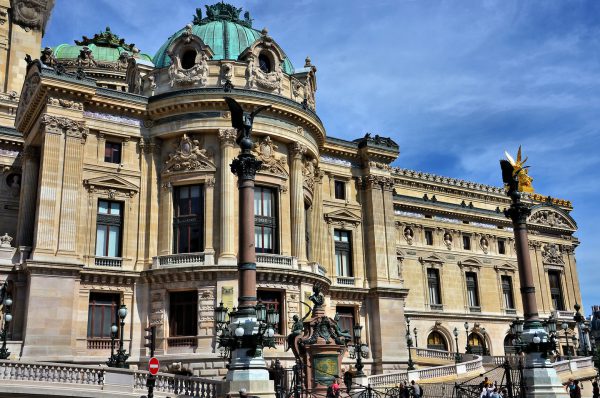 Palais Garnier Opera House Facade in Paris, France - Encircle Photos