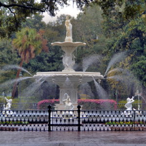 Fountain at Forsyth Park in Savannah, Georgia - Encircle Photos