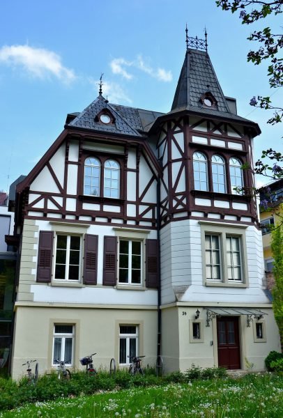 Half Timbered House in Baden-Baden, Germany - Encircle Photos