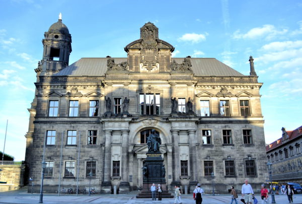 Courthouse at Palace Square in Dresden, Germany - Encircle Photos