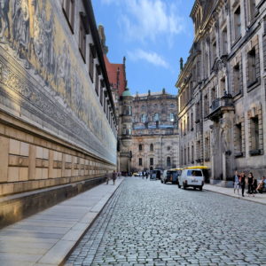 Procession of Princes Mural along Royal Palace in Dresden, Germany - Encircle Photos