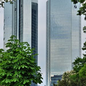 Deutsche Bank Twin Towers in Frankfurt, Germany - Encircle Photos