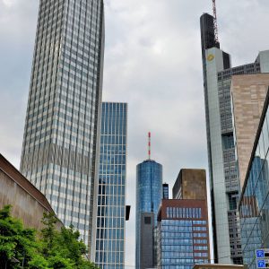 Financial District in Frankfurt, Germany - Encircle Photos