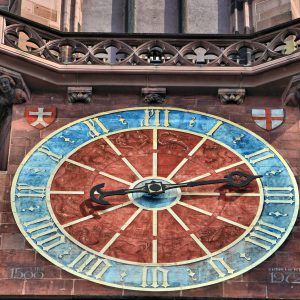 Freiburg Minster Zodiac Clock in Freiburg im Breisgau, Germany - Encircle Photos