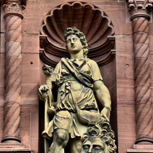 Heidelberg Castle David and Goliath Sculpture in Heidelberg, Germany - Encircle Photos