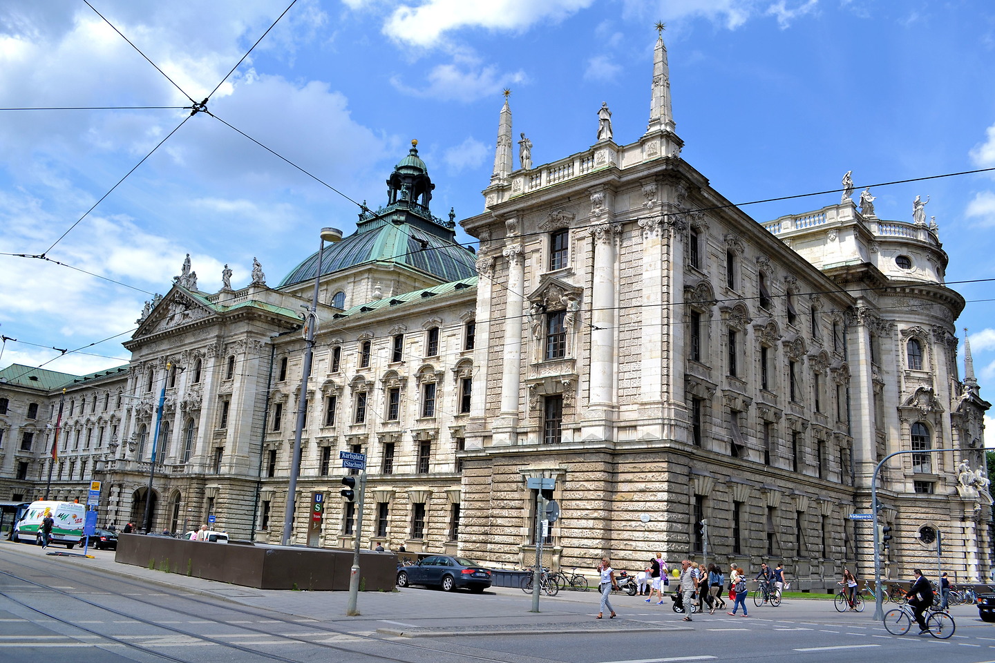 Palace of Justice in Munich, Germany - Encircle Photos
