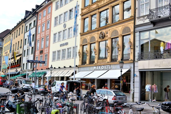 Upscale Shopping District in Munich, Germany - Encircle Photos