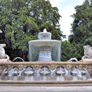 Wittelsbacher Fountain in Munich, Germany - Encircle Photos