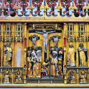 High Altar Iconostasis in St. Mary’s Church in Rostock, Germany - Encircle Photos