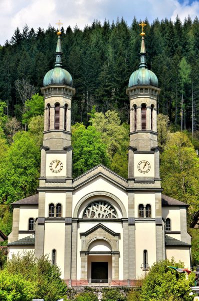 St. John the Baptist Church Among Lush Forest in Todtnau, Germany - Encircle Photos