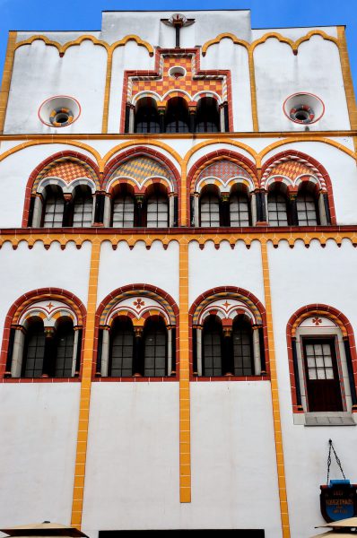 Colorful Moorish Dreikönigenhaus in Trier, Germany - Encircle Photos