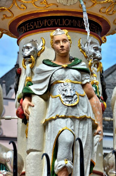 Fountain in Market Square in Trier, Germany - Encircle Photos