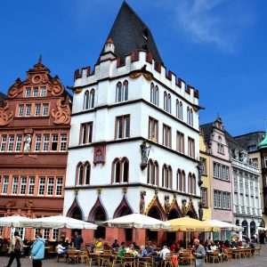 Steipe and Red House in Trier, Germany - Encircle Photos