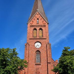 Warnemünde Church Clock Tower in Warnemünde, Germany - Encircle Photos