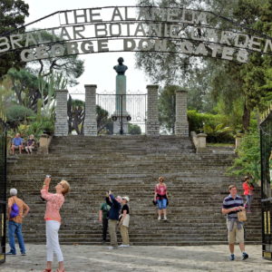 Entry Gate to The Alameda Gardens in Gibraltar - Encircle Photos