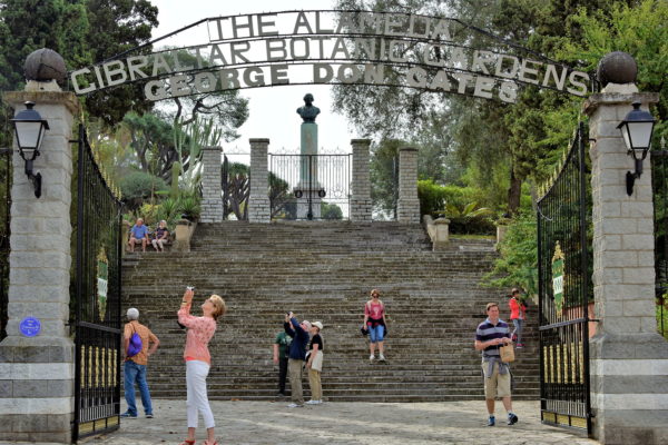 Entry Gate to The Alameda Gardens in Gibraltar - Encircle Photos
