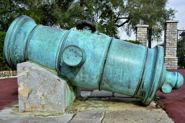 Historic Guns at The Alameda Gardens in Gibraltar - Encircle Photos