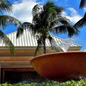 The Ritz-Carlton Entrance in West Bay, Grand Cayman - Encircle Photos