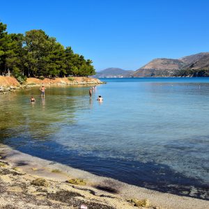 People Swimming in Cove near Argostoli, Greece - Encircle Photos