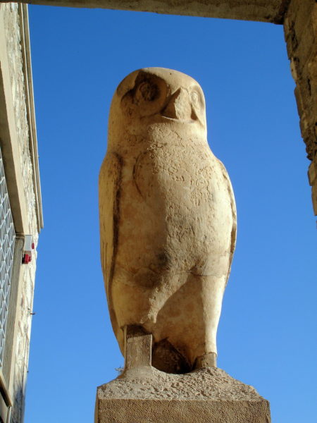 Owl of Athena at Acropolis Museum in Athens, Greece - Encircle Photos