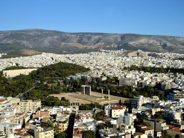 East View from Acropolis in Athens, Greece - Encircle Photos