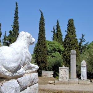 Ancient Cemetery at Kerameikos in Athens, Greece - Encircle Photos