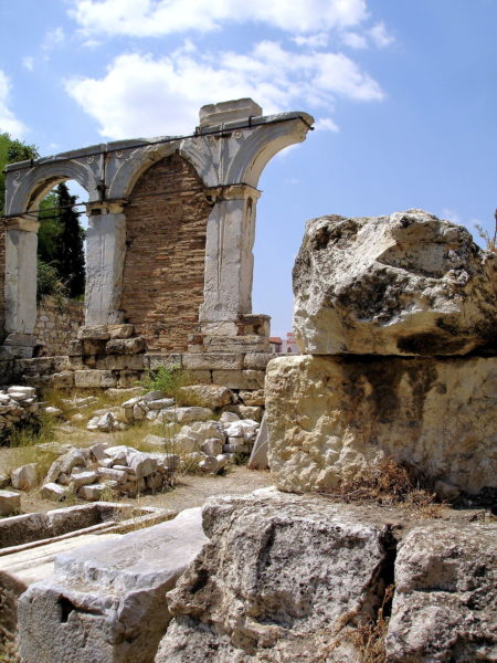 East Gate at Roman Agora in Athens, Greece - Encircle Photos