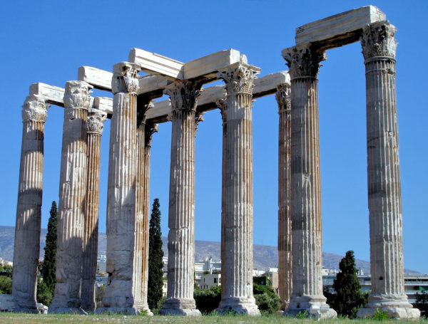 Temple of Olympian Zeus Description in Athens, Greece - Encircle Photos