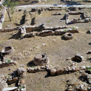 Ruins Encircling Temple of Olympian Zeus in Athens, Greece - Encircle Photos