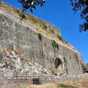 Bastion Entrance to New Fortress in Corfu, Greece - Encircle Photos