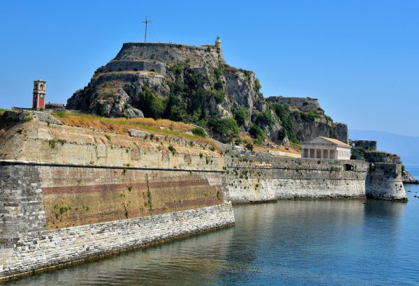 Old Fortress from Garitsa Bay in Corfu, Greece - Encircle Photos