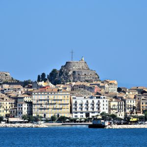 Old Fortress and New Fortress in Corfu, Greece - Encircle Photos