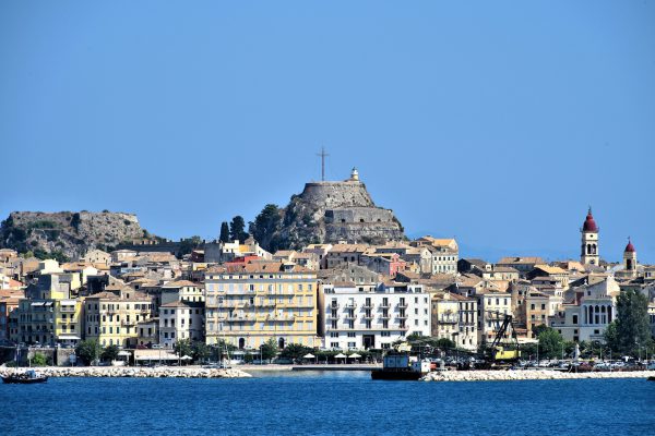Old Fortress and New Fortress in Corfu, Greece - Encircle Photos