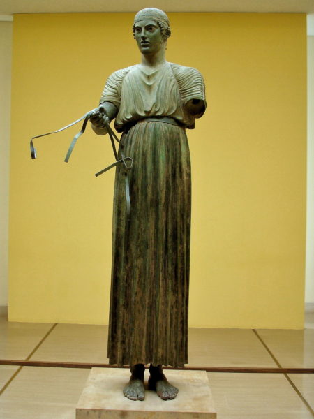 Charioteer of Delphi in Archaeological Museum in Delphi, Greece - Encircle Photos