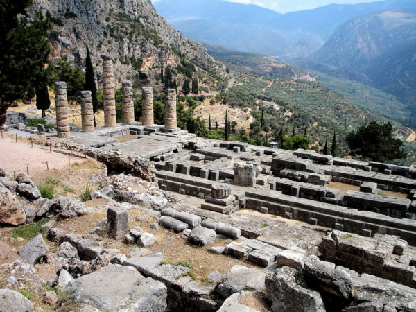 Temple of Apollo in Delphi, Greece - Encircle Photos