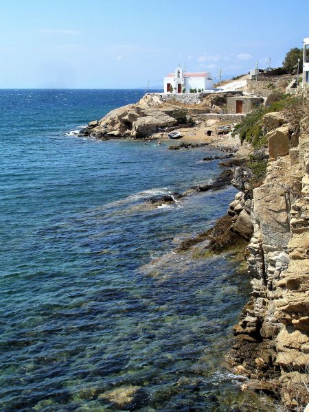 Western Shoreline in Mykonos, Greece - Encircle Photos