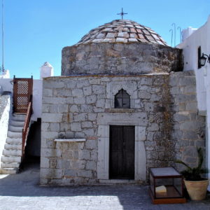 Chapels at Monastery of St. John in Chora on Patmos, Greece - Encircle Photos