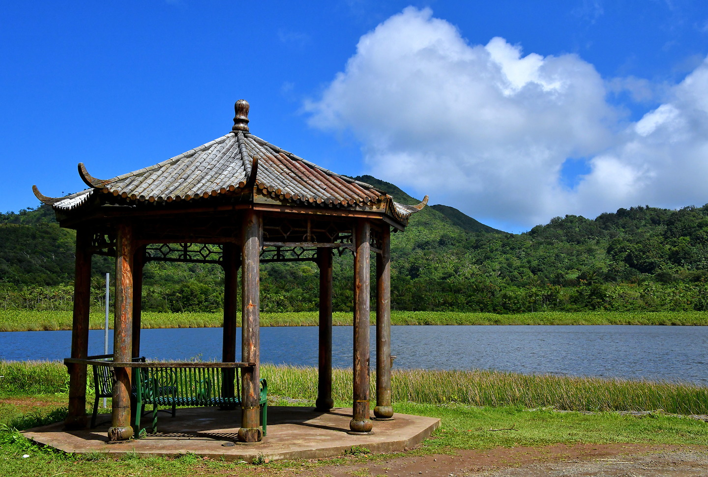 Grand Etang Lake in Saint Andrew Parish, Grenada - Encircle Photos