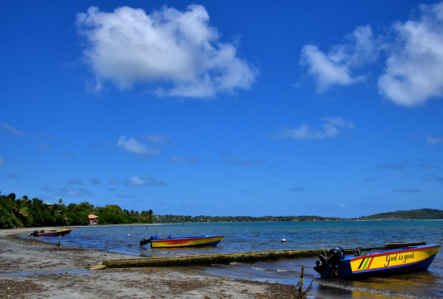 Fishing Boats in Soubise, Grenada - Encircle Photos
