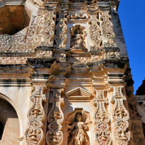 Detail of Santa Clara Convent Church in Antigua, Guatemala - Encircle Photos
